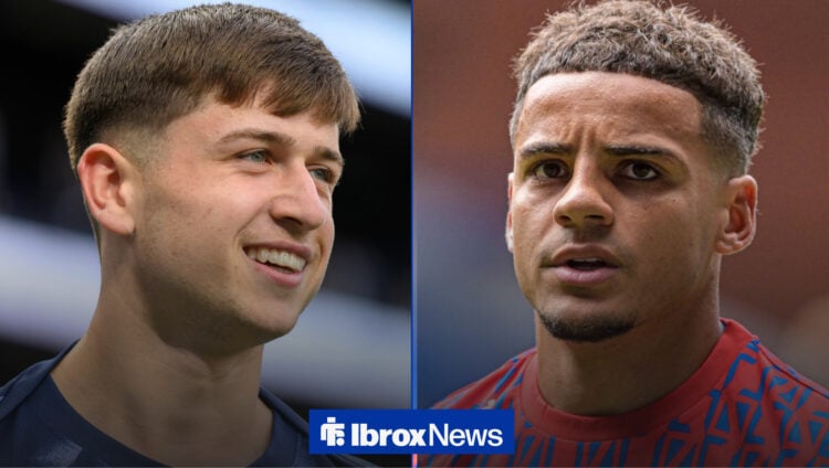 Mikey Moore, Max Aarons, Rangers
