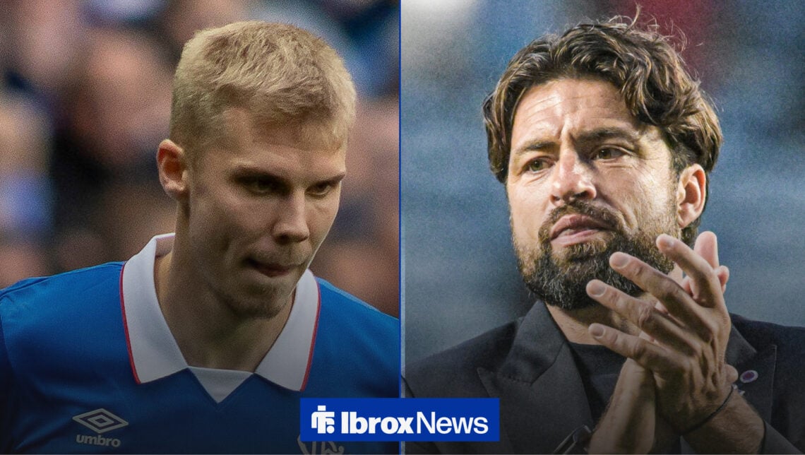 Oliver Antman Russell Martin at Rangers