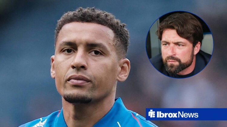 Rangers right-back James Tavernier and Russell Martin