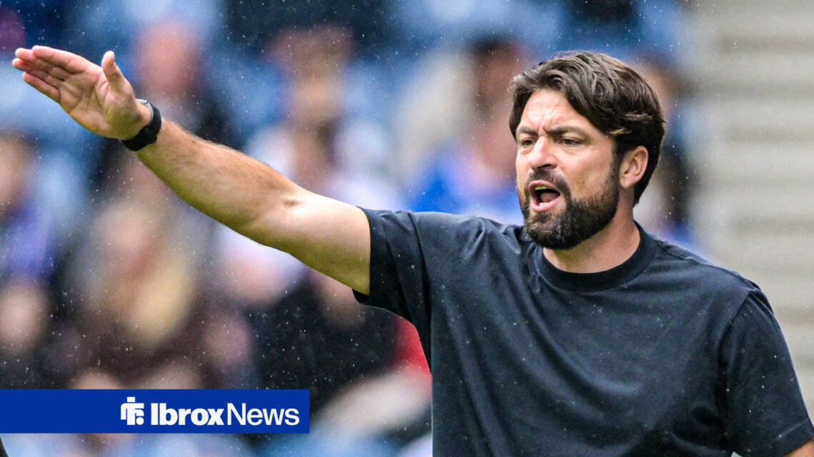 Rangers manager Russell Martin