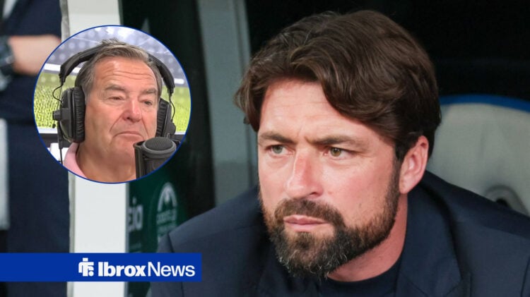 Jeff Stelling and Russell Martin