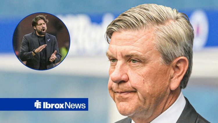 Andrew Cavenagh alongside a circle inset of Russell Martin.