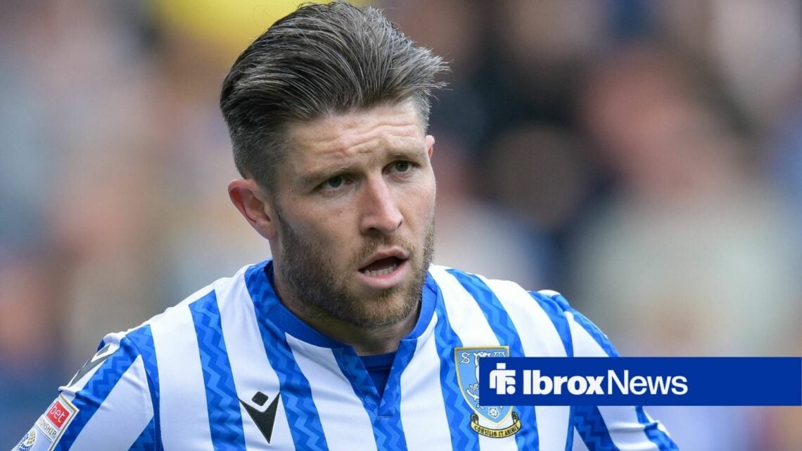 Josh Windass in Sheffield Wednesday home kit