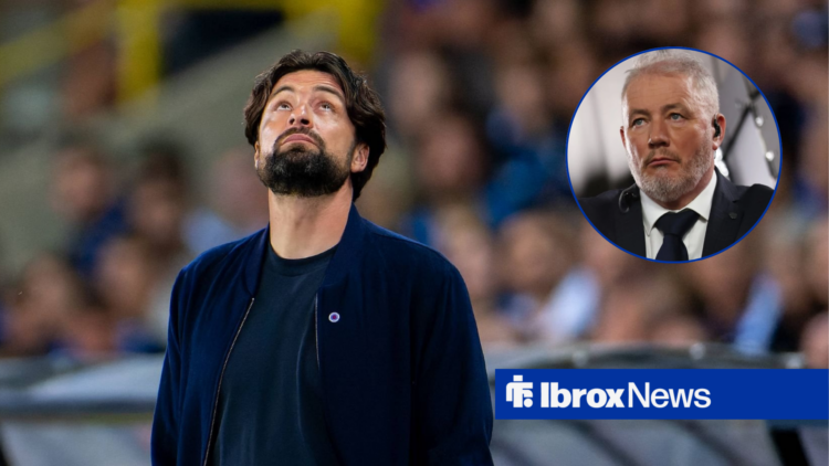 Russell Martin with Ally McCoist inset.