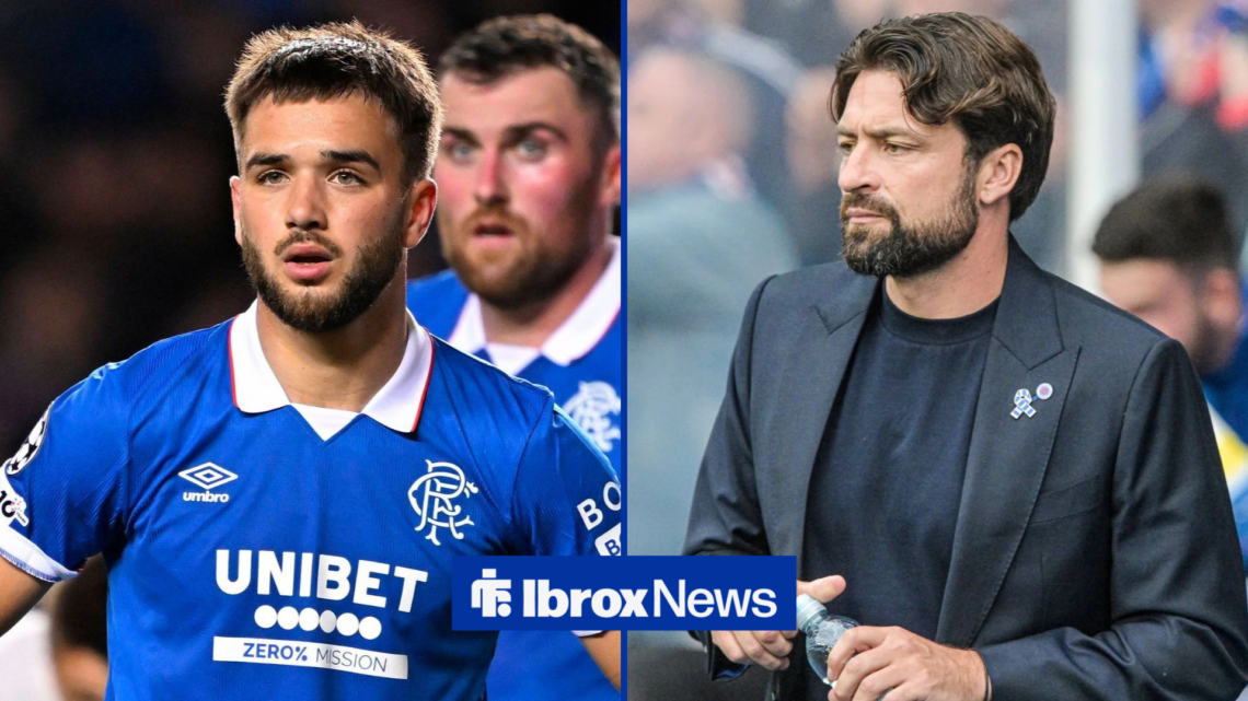 Nicolas Raskin alongside Russell Martin in a split image.