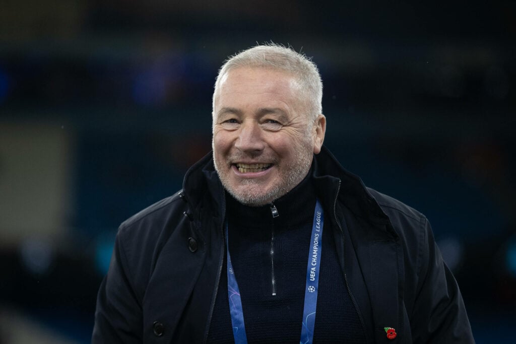 Ally McCoist smiling