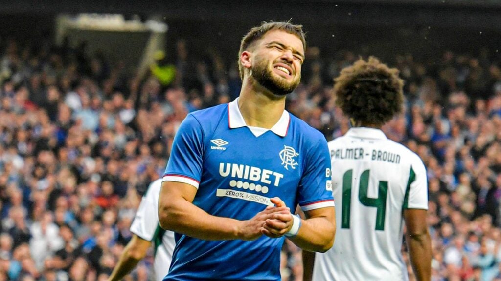 Rangers midfielder Nicolas Raskin