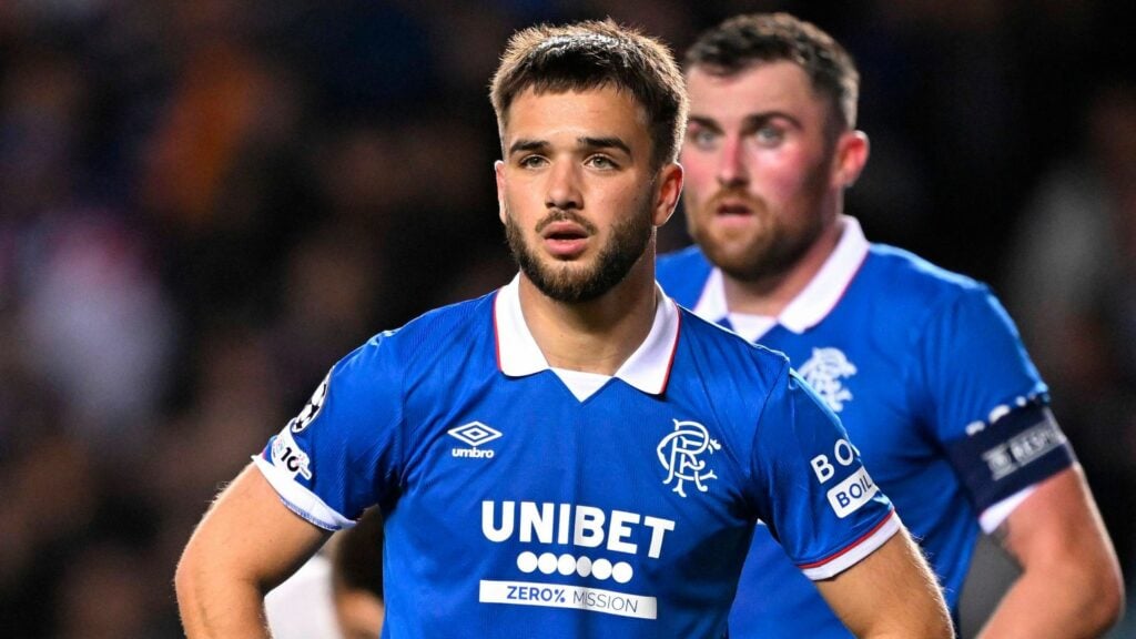 Rangers midfielder Nicolas Raskin