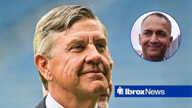 Rangers chairman Andrew Cavenagh and Paraag Marathe in circular inset