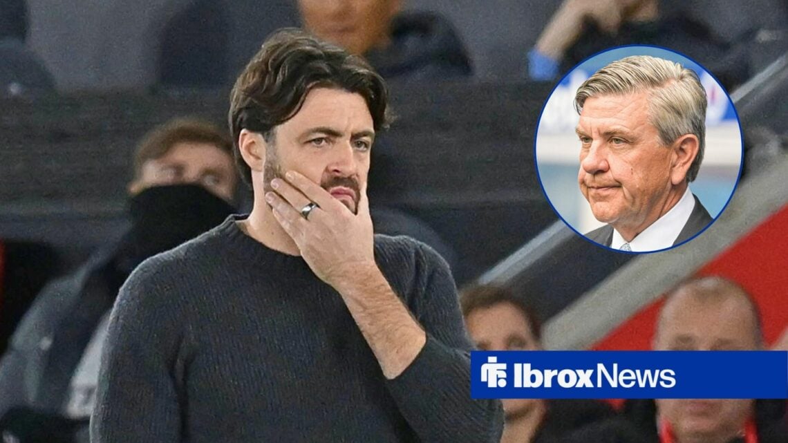 Rangers manager Russell Martin and Andrew Cavenagh in circular inset