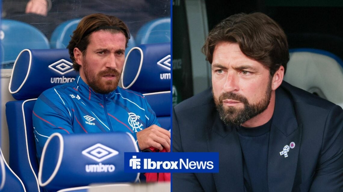 Joe Rothwell on left inset with Russell Martin on right inset