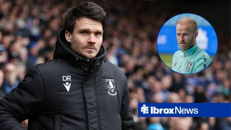 Danny Rohl alongside a circle inset of Barry Bannan.