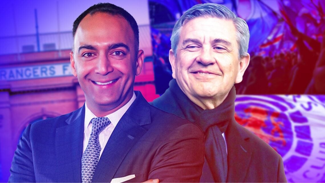 Rangers chiefs Andrew Cavenagh and Paraag Marathe