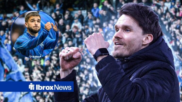 Danny Rohl alongside a circle inset of Nico Raskin.