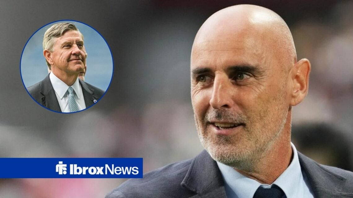 Kevin Muscat alongside a circle inset of Andrew Cavenagh.