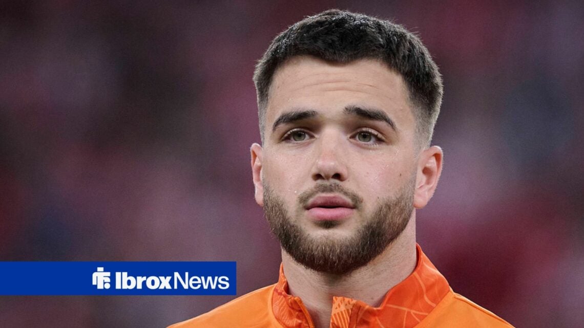 Nico Raskin pictured ahead of a Rangers game