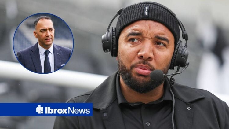 Troy Deeney alongside a circle inset of Paraag Marathe.