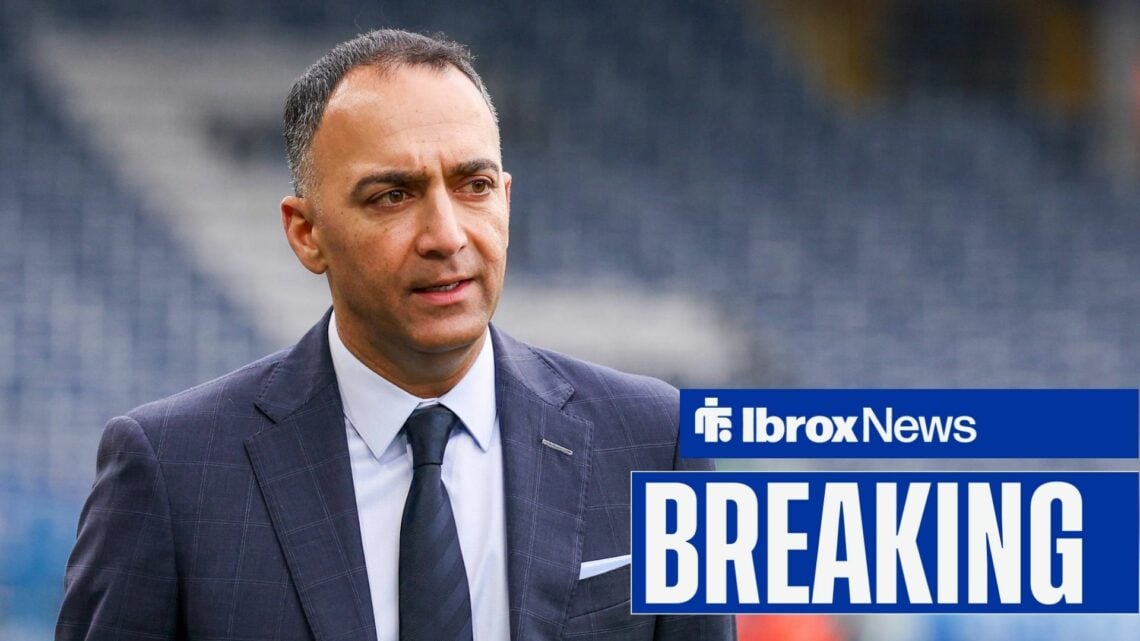 Rangers vice-chairman Paraag Marathe looks concerned.