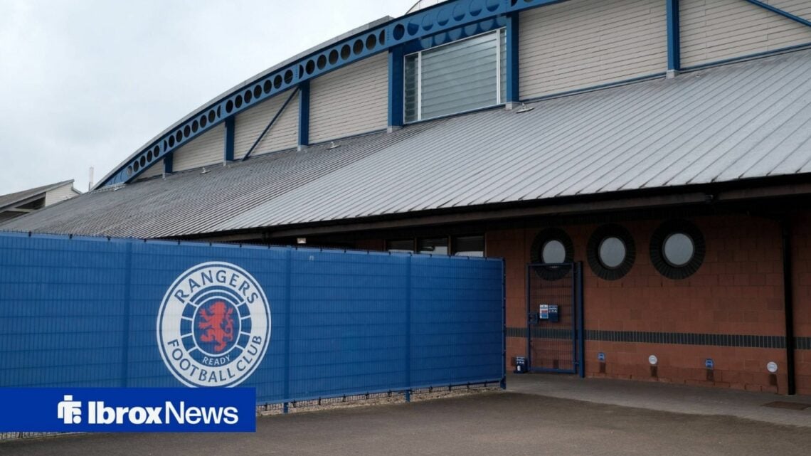 Rangers' Training Centre at Auchenhowie.