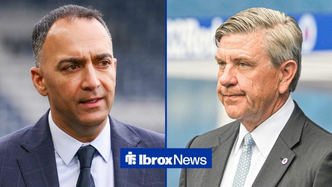 Paraag Marathe and Andrew Cavenagh looking stern