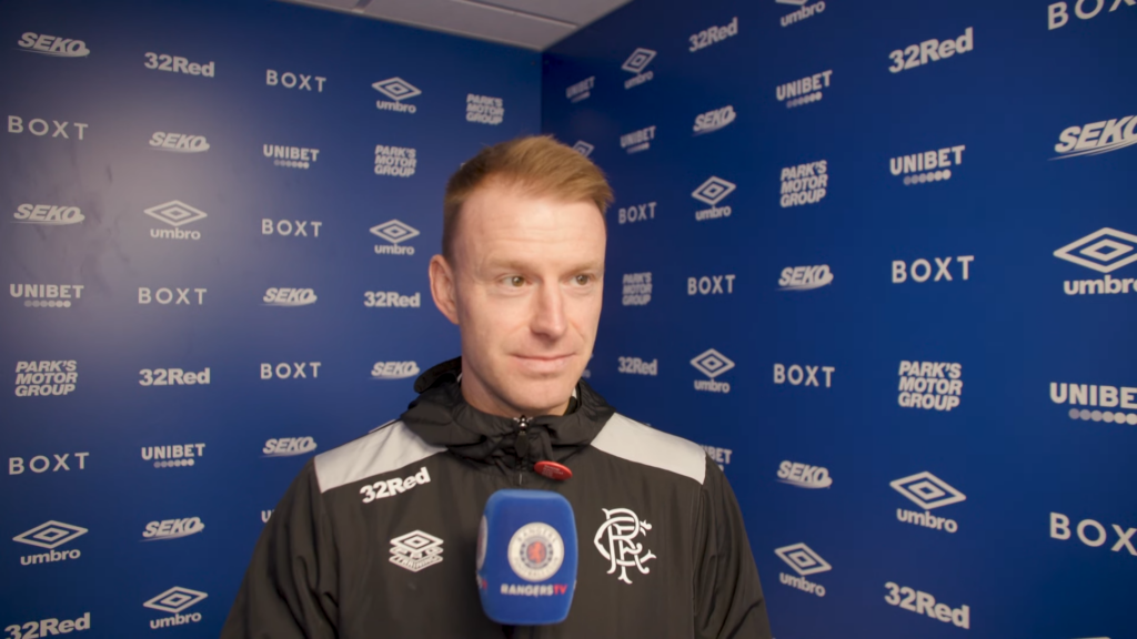 Rangers interim boss Steven Smith