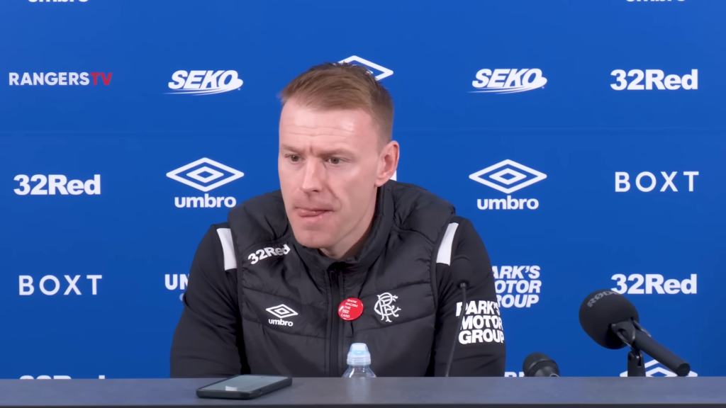 Rangers interim boss Steven Smith