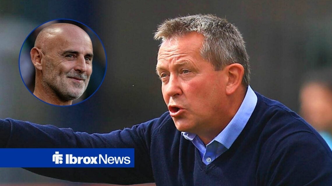 Former Rangers assistant manager Billy Dodds and Kevin Muscat in circular inset