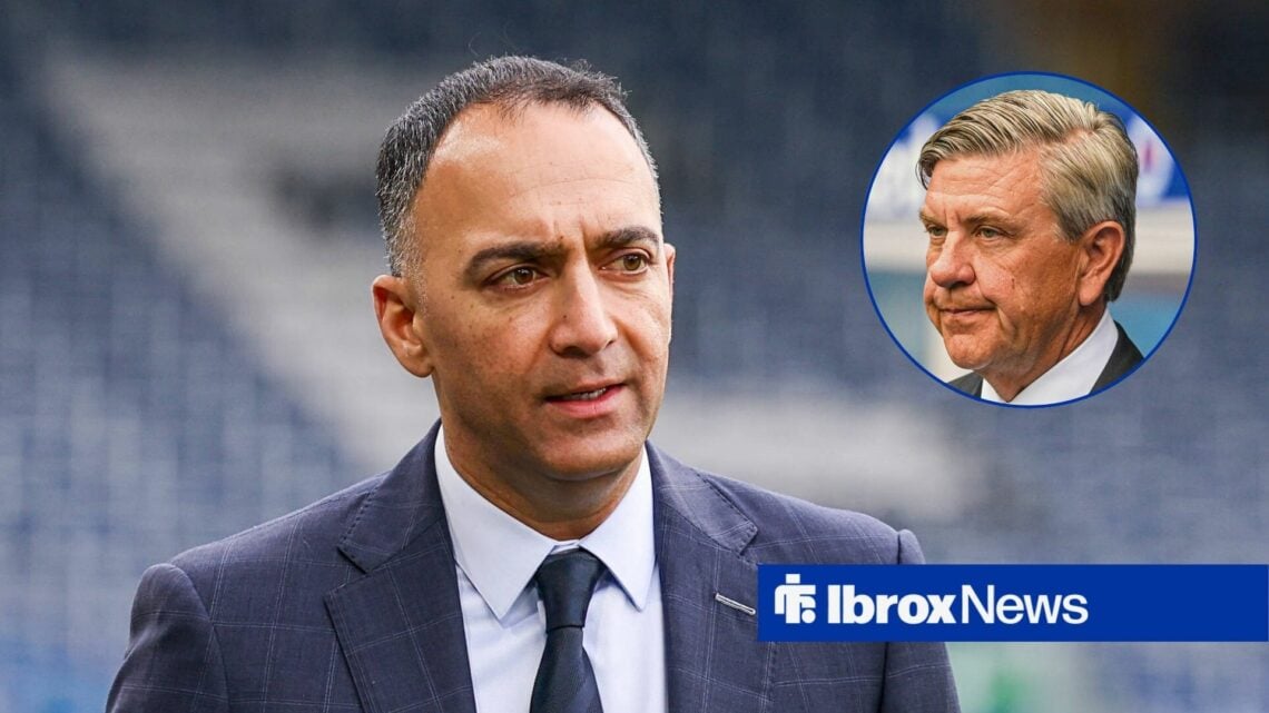 Rangers vice-chairman Paraag Marathe and Andrew Cavenagh in circular inset