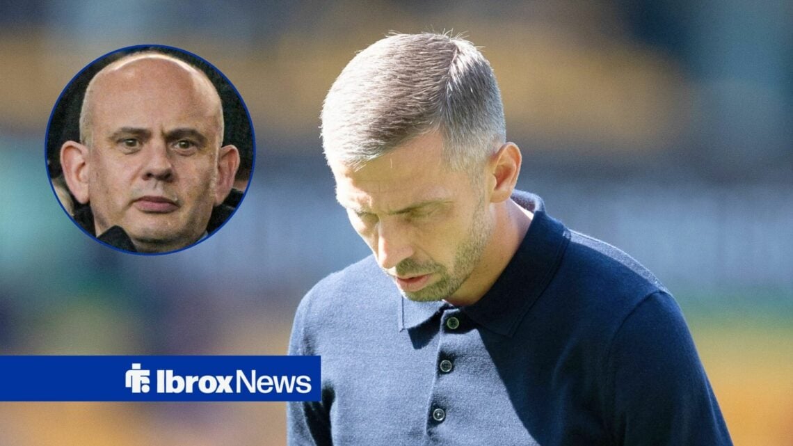 Rangers-linked manager Gary O'Neil and Patrick Stewart in circular inset