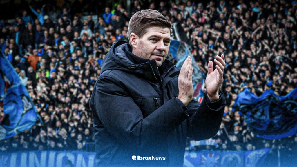 Steven Gerrard applauding