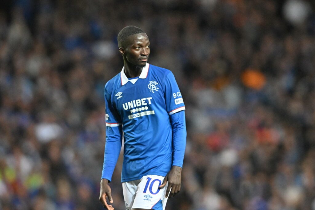 Rangers midfielder Mohamed Diomande