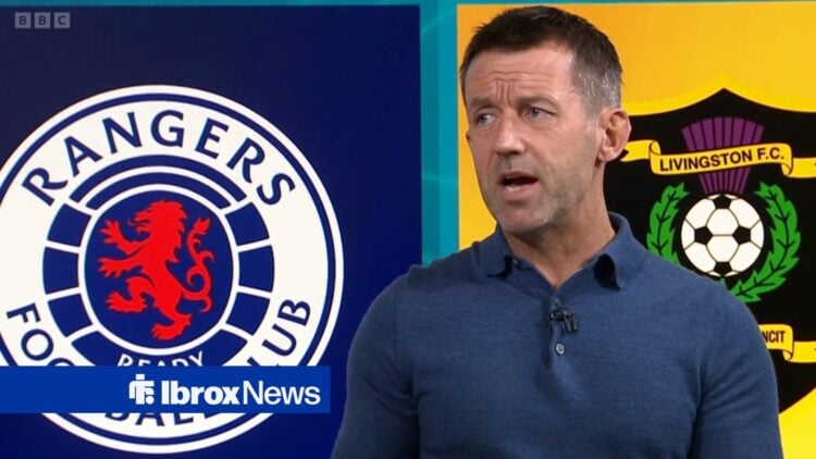 Former Rangers winger Neil McCann speaks on BBC Sportscene