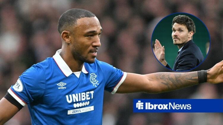 Derek Cornelius alongside a circle inset of Danny Rohl.