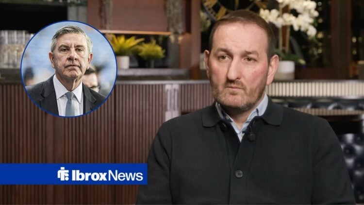 Kevin Thelwell alongside a circle inset of Andrew Cavenagh.