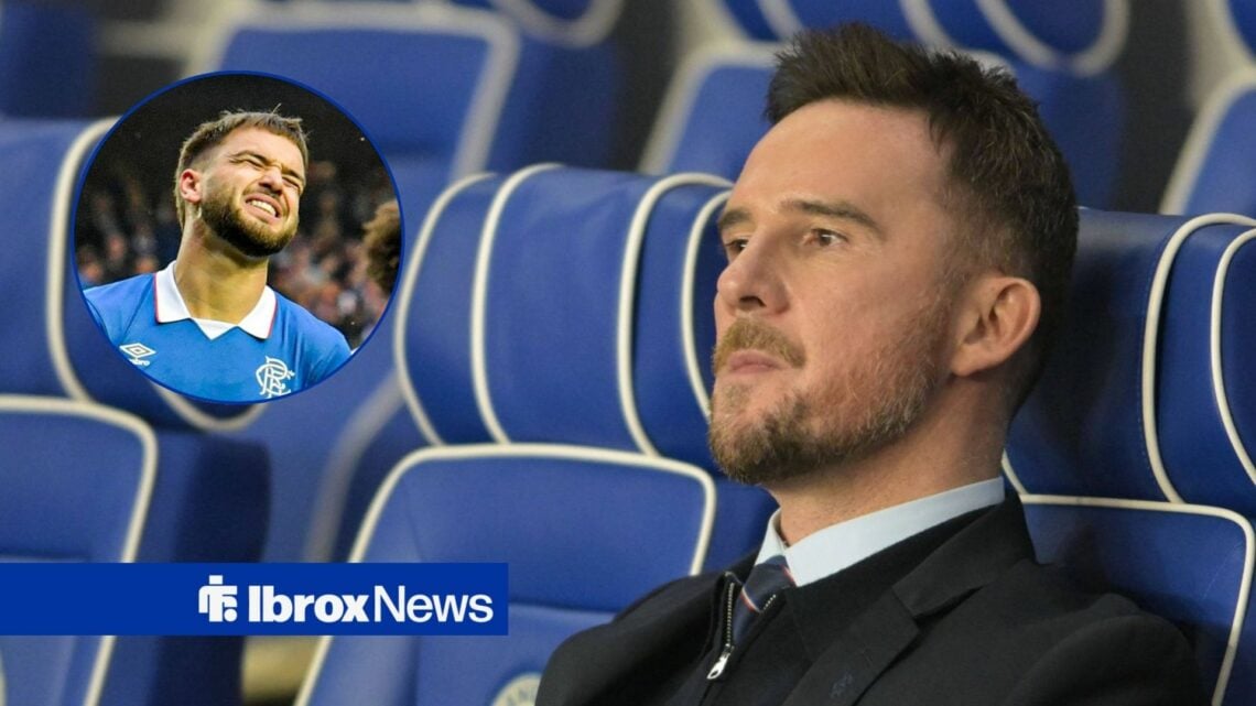 Barry Ferguson alongside a circle inset of Nico Raskin.