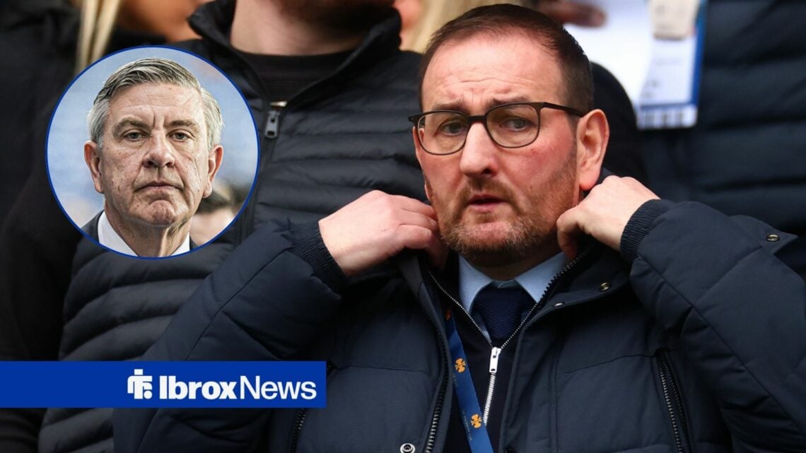 Kevin Thelwell alongside a circle inset of Andrew Cavenagh.