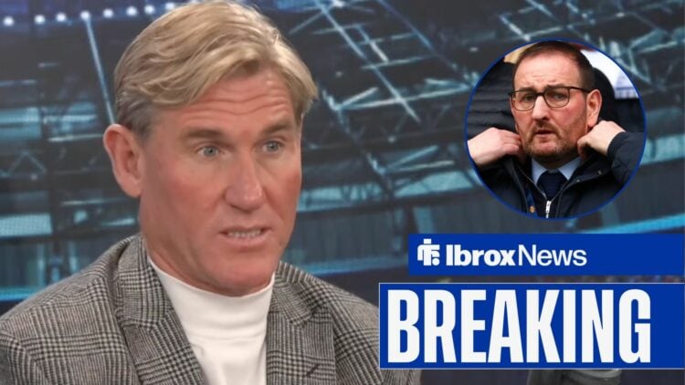 Simon Jordan alongside a circle inset of Kevin Thelwell.