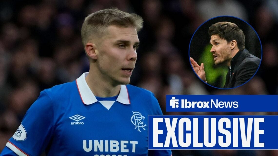 Oliver Antman alongside a circle inset of Danny Rohl.