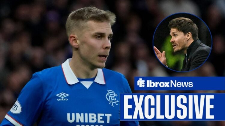 Oliver Antman alongside a circle inset of Danny Rohl.