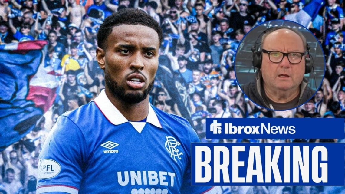 Youssef Chermiti alongside a circle inset of Alan Brazil.