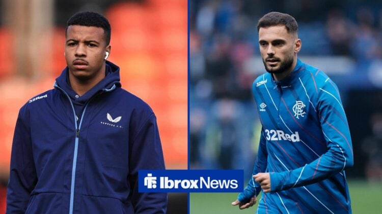 Hamza Igamane and Nedim Bajrami straight-faced in 50/50 split