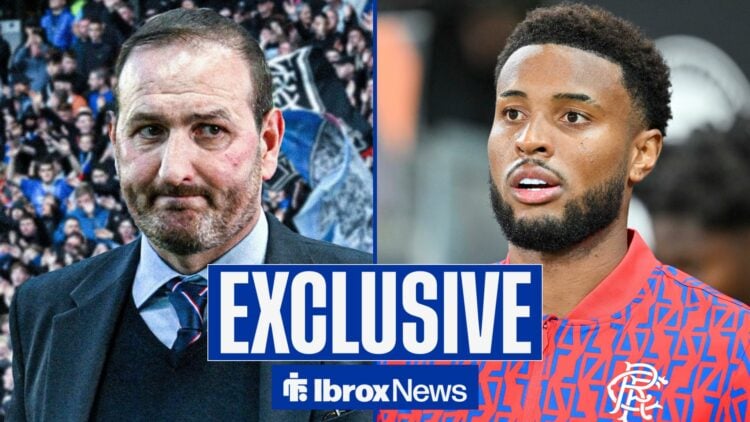 Kevin Thelwell and Youssef Chermiti looking frustrated