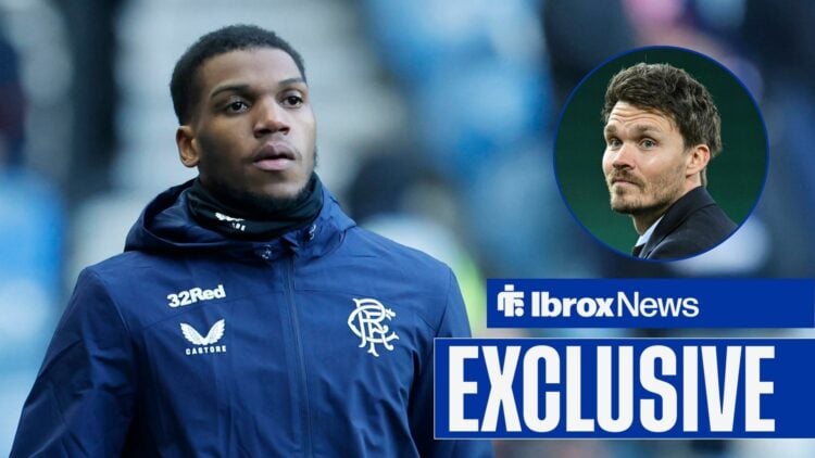 Rangers star Dujon Sterling, Danny Rohl in inset.