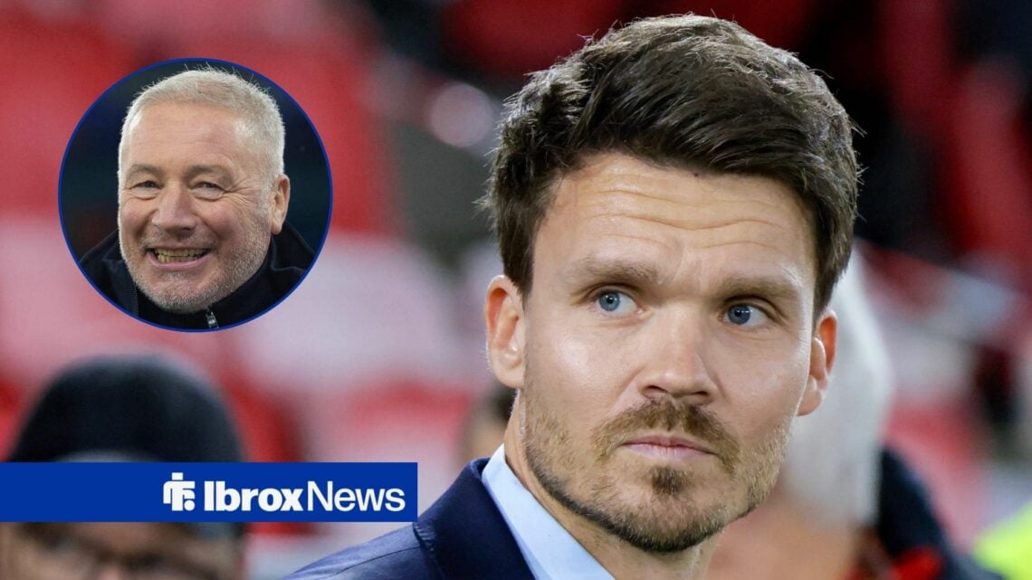 Rangers manager Danny Rohl and Ally McCoist in circular inset