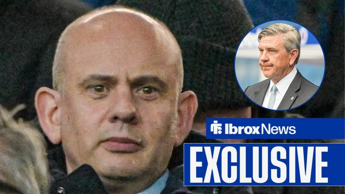 Patrick Stewart next to a circular inset of Andrew Cavenagh