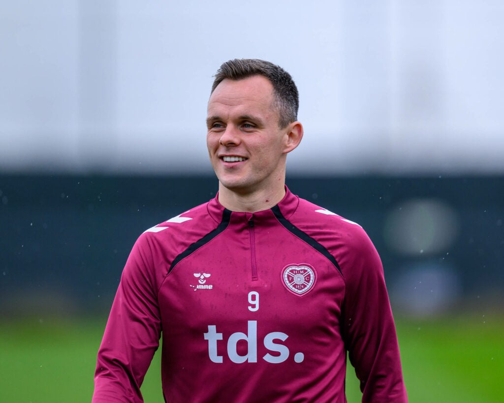Lawrence Shankland smiling