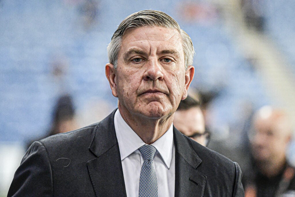 Andrew Cavenagh is straight-faced ahead of a Rangers match