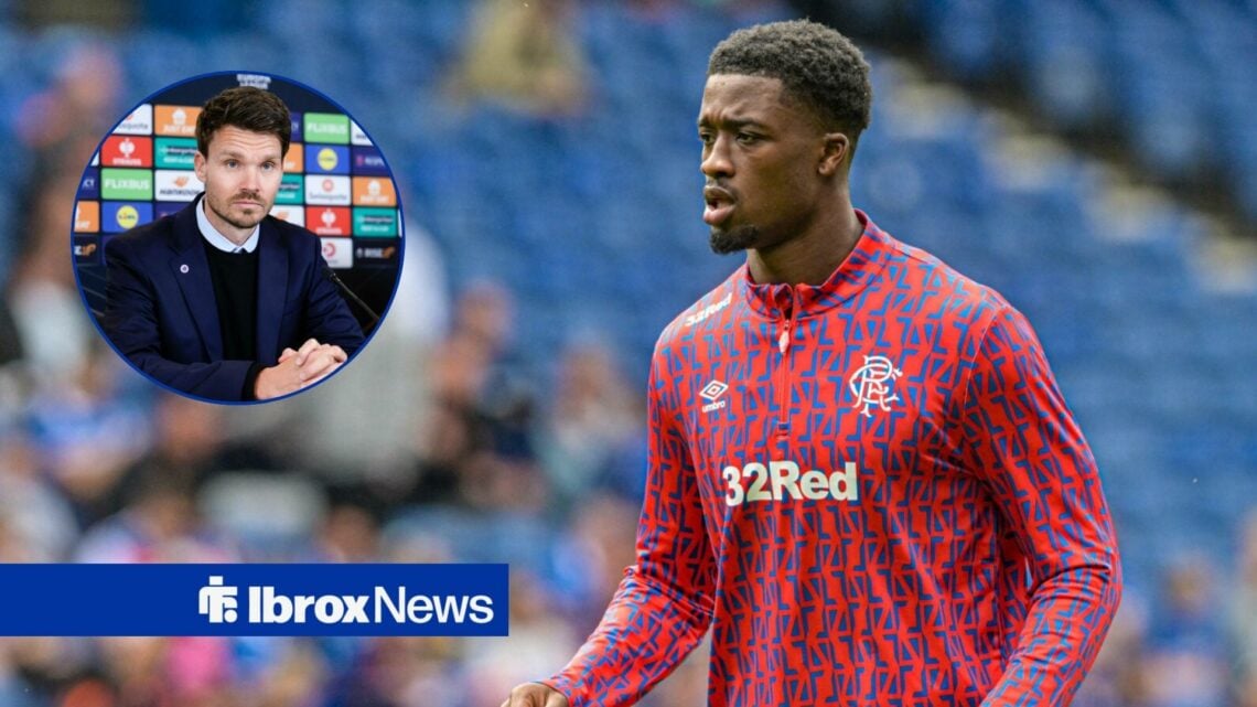 Emmanuel Fernandez alongside a circle inset of Danny Rohl.