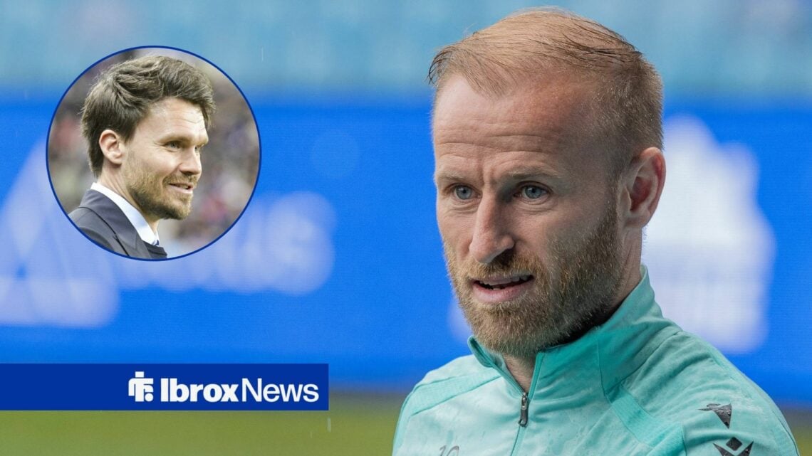 Barry Bannan alongside a circle inset of Danny Rohl.