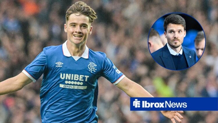 Findlay Curtis with Danny Rohl in a circular inset.